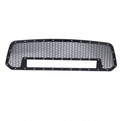 DODGE MESH GRILLE W/20IN DUAL ROW BLACK SERIES LED ( 2013-2016 RAM 1500)