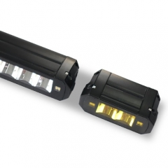 E60 Single Row White Or Yellow Beam with White Day-Time Running LED Light Bar Design YEAR 2024 NEW